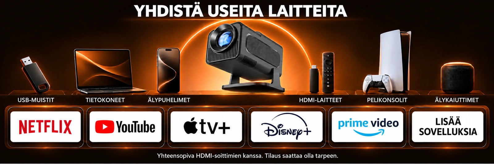 Nomad Mini – liitännät ja käyttö